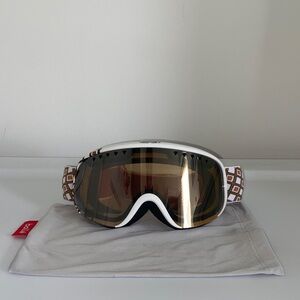 Bolle Women's Ski Goggles - White and Brown